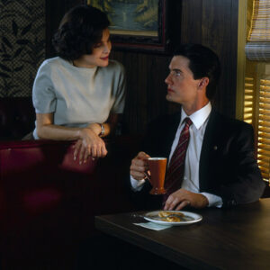 Agent Cooper y Audrey Horne