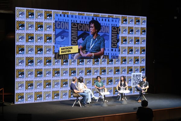 Fotografía tomada de Cátedra UAH de Investigación y Cultura del Cómic Natacha Bustos